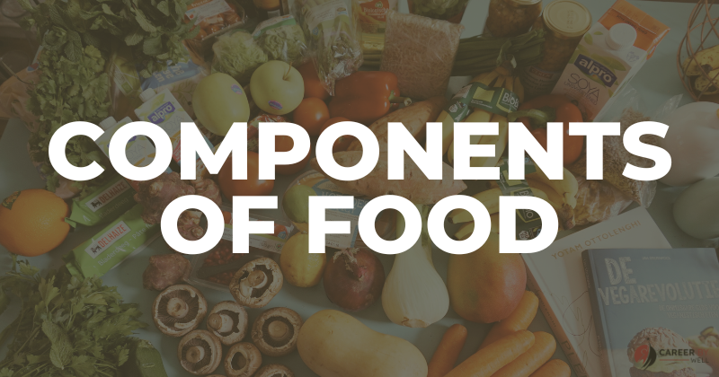 Components Of Food – Carbohydrates, Proteins, Minerals & Water