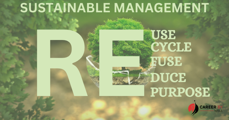 Sustainable Management- Objectives And Strategies